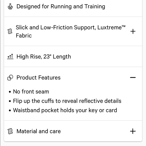 Lululemon All The Right Places Crop II 23" - Picture 9 of 10